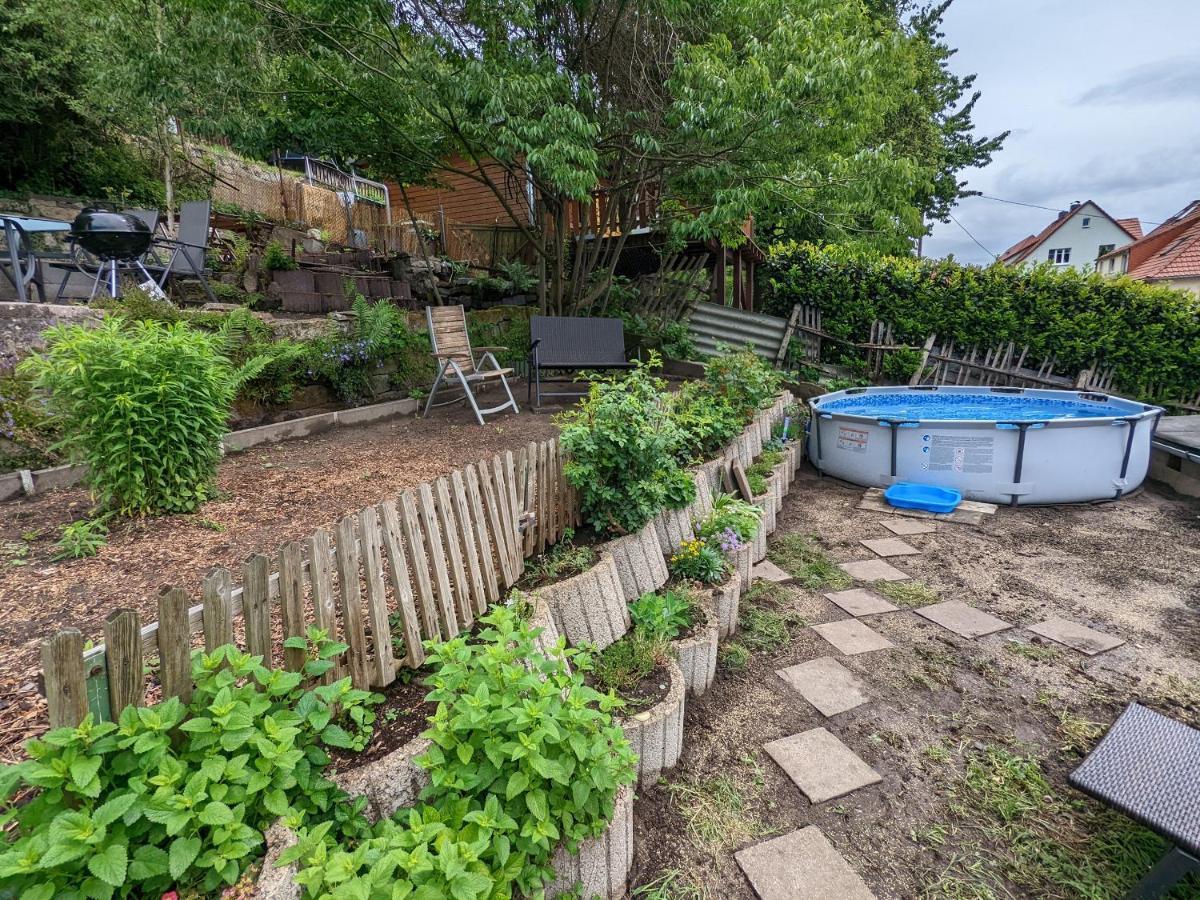 Urlaubsmagie - Bad Schandau Fusslaufig, Garten, Pool - R1 Rathmannsdorf Exterior photo